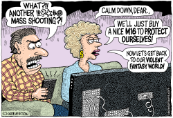 MASS SHOOTING INUREMENT by Monte Wolverton