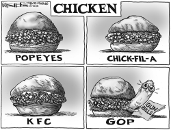 Chicken McConnell by Kevin Siers