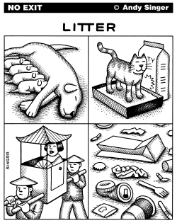 LITTER by Andy Singer