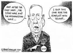 General Mattis and Chaos by Dave Granlund