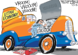 LOCAL BOOMING ECONOMY by Pat Bagley