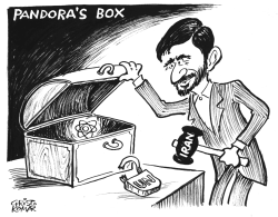 PANDORA'S BOX - B&W by Christo Komarnitski