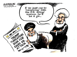IRAN AND SAUDI OIL ATTACK by Jimmy Margulies