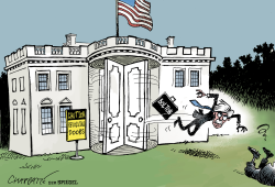 WHITE HOUSE TURNOVER by Patrick Chappatte