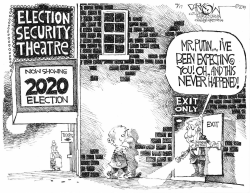 ELECTION SECURITY by John Darkow