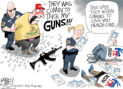 COLD DEAD HANDS by Pat Bagley