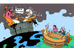 CLIMATE ACTION SUMMIT by Emad Hajjaj