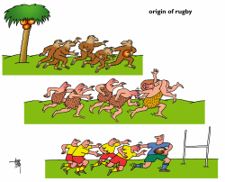 RUGBY by Arend Van Dam