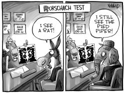 Dem GOP Rorschach Test by Dave Whamond