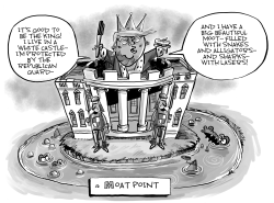 King Trump by Dave Whamond