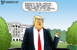 TRUMP AND WHO'S LISTENING by Bruce Plante
