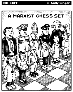 MARXIST CHESS SET by Andy Singer