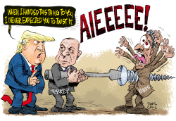 THE KURDS ARE SCREWED by Daryl Cagle