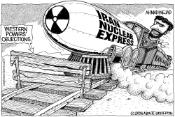 IRAN NUCLEAR EXPRESS by Monte Wolverton