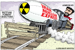 IRAN NUCLEAR EXPRESS  by Monte Wolverton