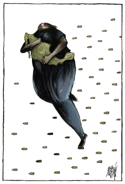 MEXICO WITH BULLETS by Angel Boligan