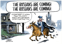 THE RUSSIANS ARE COMING by Dave Whamond