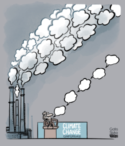 CLIMATE CHANGE CONFERENCE by Gatis Sluka
