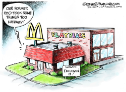 MCDONALD'S CEO SCANDAL by Dave Granlund