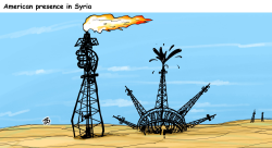 AMERICAN PRESENCE IN SYRIA by Emad Hajjaj