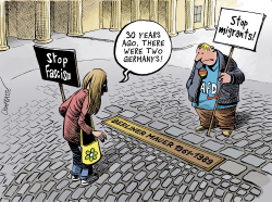 GERMANY 30 YEARS AFTER… by Patrick Chappatte