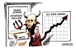 STEPHEN MILLER WHITE NATIONALISM by Jimmy Margulies