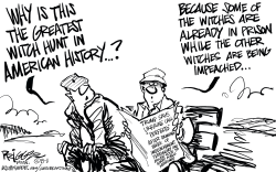 Witch Hunt by Milt Priggee