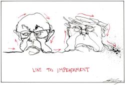 LINE TO IMPEACHMENT by Dale Cummings