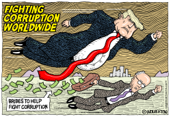 FIGHTING CORRUPTION WORLDWIDE by Monte Wolverton