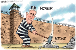 ROGER STONE by Rick McKee