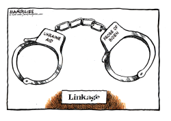 UKRAINE AID LINKAGE by Jimmy Margulies