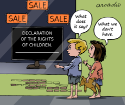 DECLARATION OF THE RIGHTS OF CHILDREN by Arcadio Esquivel