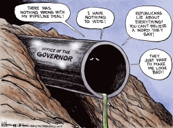 LOCAL NC GOVERNOR'S PIPELINE DEAL by Kevin Siers