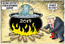 2019 SECOND HOTTEST YEAR EVER by Monte Wolverton