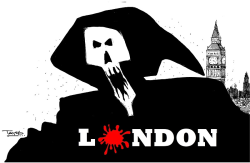 LONDON TERROR ATTACKS by Tayo Fatunla