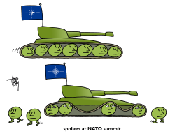 NATO SPOILERS by Arend van Dam