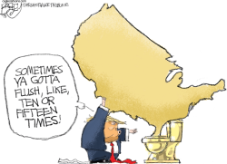 FLUSH WITH WINNING by Pat Bagley