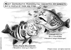 Democratic fish by Taylor Jones