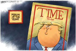 TRUMP TIME COVER by Rick McKee