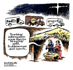 CHRISTMAS GIFT DELIVERY by Jimmy Margulies