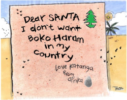 DEAR SANTABOKO HARAM 11 YEARS ON IN NIGERIA by Tayo Fatunla