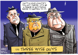 THE THREE WISE GUYS by Dave Whamond