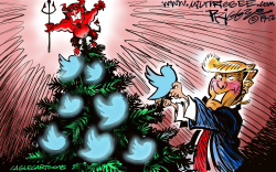 TWITTER TREE by Milt Priggee