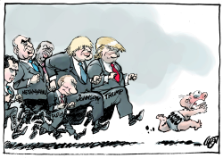 RIGHT WING LEADERS IN NEW YEAR by Jos Collignon