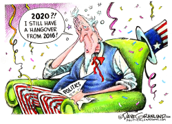 NEW YEAR 2020 HANGOVER by Dave Granlund