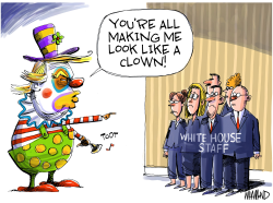 THE CLOWN SHOW by Dave Whamond