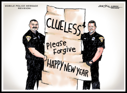 MOBILE POLICE NEW YEAR by J.D. Crowe