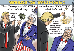 WHAT'S WORSE by Steve Greenberg