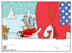 Trump Winter War by Nikola Listes
