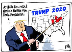 TRUMP MIDDLE EAST POLICY 2020 by Tom Janssen